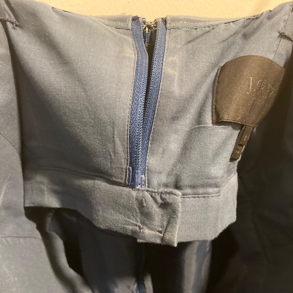 J.Crew Collection - Silk Strapless Watercolor Dress - Picture 3 of 3